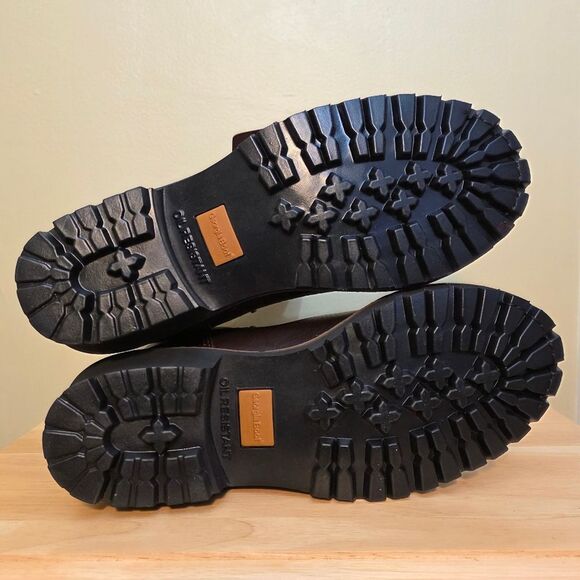 Georgia Steel Toe Waterproof Logger Boots 8" Brown G7313 Men's Size 9 - Picture 6 of 9